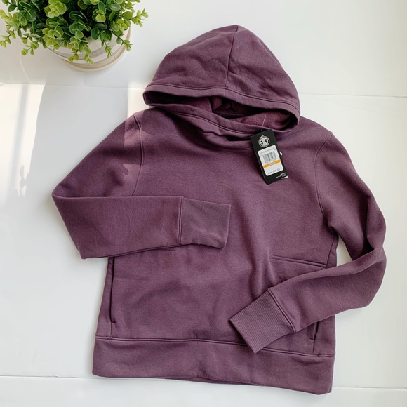 Under Armour Sweaters - Under Armour | Plum Purple Cowl Neck Hoodie sz S